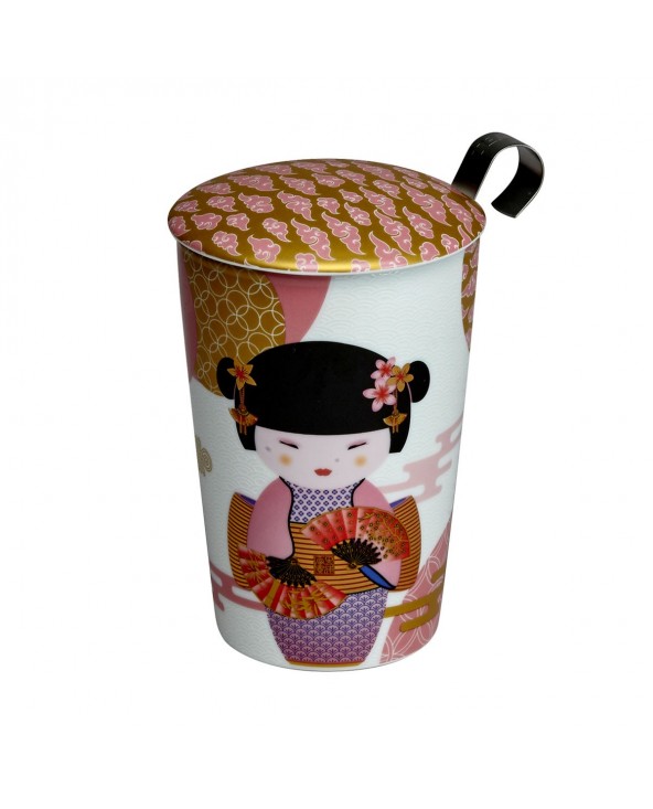 Cup Double Walled Mug "New Little Geisha Rose"