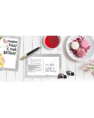 Pyramid Tea Postcard "X-MAS"