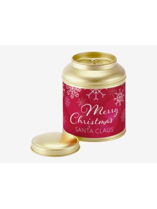 Luxury Box Xmas Tea Santa Claus Tin