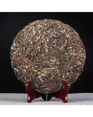 Tè Verde Puerh "Silver Needle" Raw 100gr cake
