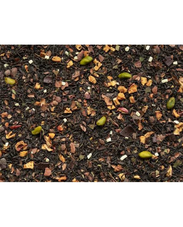 Black Tea Choco Pistachio