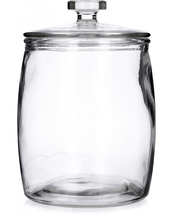 Tin Glass Jar