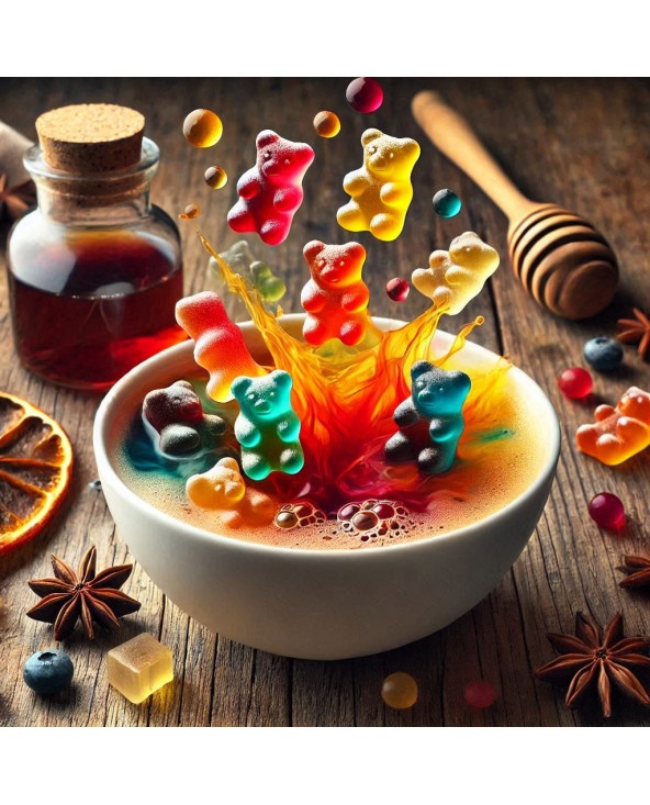 Sugar Tea Bear Raspberry Vanilla