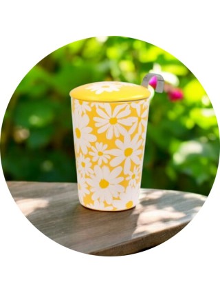 Tazze Tisaniere Daisy set 2pz