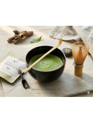 Tazze Tazza + Chasen + dosatore x Matcha